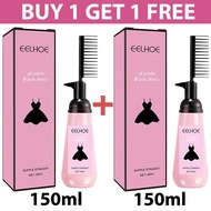 Hair Relaxation EELHOE Rebonding Rebonding Straightener Straightening Cream with Brush Hair Care Buy