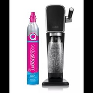SodaStream Art Sparkling Water Maker (Black) with CO2 and Carbonating Bottle, SodaStream Art 蘇打水機(黑色