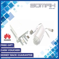 Genuine Huawei Quick Charge Adapter + Data Type-C Cable (9.0V/5.0V - 2A)