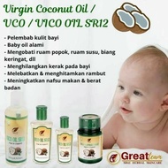 vico oil sr12 minyak kelapa untuk bayi - Ruam bayi - penumbuh rambut