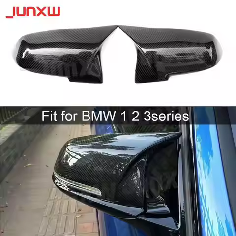 For 1 2 3 4 X Series Carbon Fiber Rear View Mirror Cover Caps for BMW M3 M4 look F20 F30 F32 F33 F36