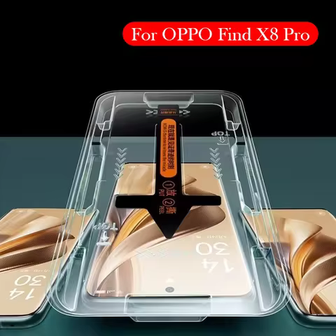 2PC Privacy Tempered Glass For OPPO Find X8 Pro Anti-spy Dust-free Installation Film Screen Protecto