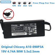 Original AC Adapter Charger For Chicony 19V 4.74A 90W 5.5x2.5mm A10-090P3A  A15-090P1A A17-090P1A La