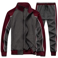 Men's Tracksuit 2 Pieces Sweat Suits Casual Long Sleeve Outfit Sports Jogging Suits Set