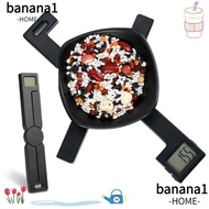 BANA Food Scale, Small Weighing Folding Digital Kitchen Scale, Portable Foldable Highly Accurate LED