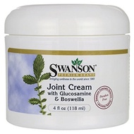 Swanson Joint Cream with Glucosamine  Boswellia 4 fl oz (118 ml) Cream