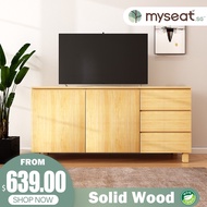 MYSEAT.sg BOND Solid Wood Tv Console