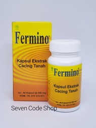 Fermino (Kapsul Ekstrak Cacing Tanah) 40 Kapsul - Obat Tifus / Tipes