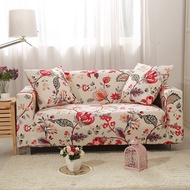 1/2/3/4 Seater Printed Sofa Covers for Living Room Sectional Elastic Slipcovers Couch Cover L Shape Corner Home Armchair Cover