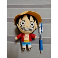 One Piece Luffy plush keychain