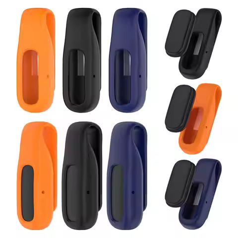 Silicone Clip Case For Google Fitbit Air Smart Watch Band Holder Protection Cover Soft Shell Skin Tr