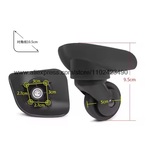 W153 Paul luggage wheel replacement POLO luggage accessories 9025 universal wheel password box wheel