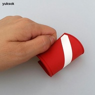 yuksok PVC Scuba Diver Down Flag Patch Badge for Diving Backpack Gear Bag Jacket Red, white 8x5cm