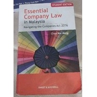 Essential Company Law in Malaysia Companies Act 2016 | Sweet & Maxwell