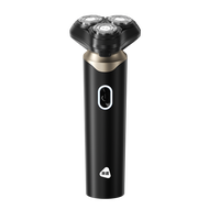 Enchen มีดโกนหนวดไฟฟ้า Blackstone 6ชาร์จได้แบบพกพาสามใบมีดมีดโกนหมุนที่มีน้ำหนักเบา