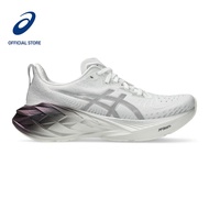 ASICS Women NOVABLAST 4 PLATINUM Running Shoes in Real White/Pure Silver