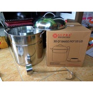 Malang Supra Meatball Pot 30 QT Thick - Supra Meatball Pot 30 QT
