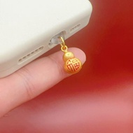 Dishajin New Year Small Abacus Tablet Integrated Headset Android Phone Anti-dust Plug z4.3