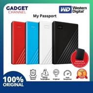 Wd My Passport 1TB New Model | Western Digital External Harddisk - 3-year Official Warranty