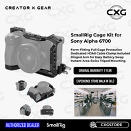Raya Smallrig Cage Kit for Sony Alpha 6700 A6700 with HDMI Clamp 4336