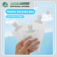 Portable Travel Bag Lotion Dispenser Travel Packaging Refill Bag Clear Reuseable Shampoo Liquid Cosmetic Storage