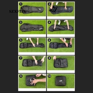 [Szxflie1] Golf Bag Rain Cover Zipper Protector Sleeve Golf Bag Raincoat Rain Hood Golfer's Practice Golf Push Cart Golf Club