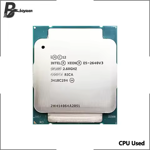 Intel Xeon E5 2640 V3 E5 2640V3 Used 2.6 GHz Eight-Core 16 The number of threads Socket 2011-3 / R3 