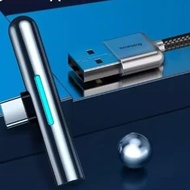 LED ELBOW USB DATA CABLE GAME MOBILE TYPE C QC 4+ 3.0 4A 40W 2M - Gen 2 5A