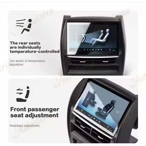Rear Seat Car Screen Android Carplay For BMW 5 G30 G31 6 G32 X5 G05 G06 Car Multimedia Player GPS Na