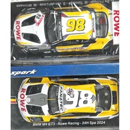 SPARK 2024 spa BMW m4 m6 gt3 spa rowe Engine Oil Painting Racing Model 1: 43 Each Price