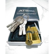 CODE P96F contains 5 key ATS PRO computer key cylinder, large 5 key Brass computer key