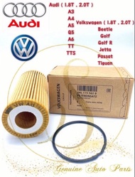 (100% Original) Audi Volkswagen Oil Filter - Golf MK7 / Audi A4 1.8 2013- / Audi Q5 2013- 06L 115 56