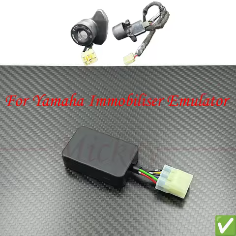 For Yamaha Immobiliser Emulator R1 R6 MT03 MT07 MT09 MT10 T-MAX XMAX++ 2002 - 2021