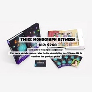 [MONOGRAPH] 專輯代購服務 【*PRE ORDER* TWICE MONOGRAPH BETWEEN 1&2】#twice #talk that talk #once