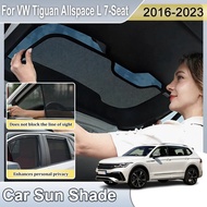 For Volkswagen VW Tiguan 2017 Accessories VW 7 Seats LWB BW2 BJ2 2016-2023 Magnetic Sunshade Window 