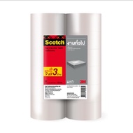 เทป เทปปิดกล่อง เทปกาว #3609 เทปใส แพ็ค 9 ฟรี 3 แกน 3” 40m เทป OPP Tape
