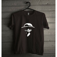 One piece Anime T-shirt Silhouette lutfi smile