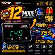 CBW Car Throttle Controller 9 Drive Pedal Response Respon Accessories Proton Perodua Myvi G3 Gen3 Be