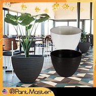FELTON ROUND FLOWER POT 2451 DIAMETER 40CM COLOR SELECTION PLASTIC FLOWER POT INDOOR OUTDOOR PASU