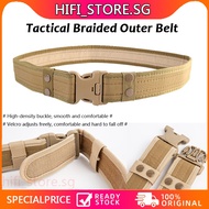 Children Tactical Outer Belt Security Training Belt Outdoor Outer Belt Men's Belt For Outdoor Hunting Tactical Belt Plastic Buckle