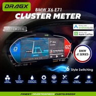 🔧🔥BMW X6 E71 X SERIES DIGITAL CLUSTER METER LCD SCREEN WITH CARPLAY🔥