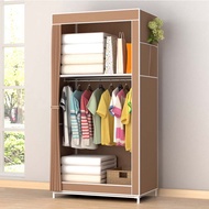 Almari Kain Rak Baju | Super King Wardrobe Almari Baju Clothes Organization Storage Rack Cabinet