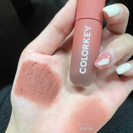 Son Môi Dạng Kem Mịn Màng Màu Mới Colorkey Velvet Series R608 Son Bóng Dưỡng Ẩm Lâu Trôi Không Cần S