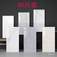 KY-$ Aluminum-Plastic Plate Wall Self-Adhesive Sticker Imitation Tile Marble Bathroom Kitchen Wall Decorative Waterproof