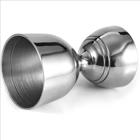 2025 New Bar Bell Jigger 2oz 1oz Cocktail Jigger Measuring Jigger for Bartending Shot Pourer Double 