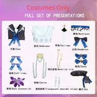 Xcxosd honkai Sao đường sắt Herta Trang Phục Cosplay qingque quần áo roleplay coser phụ nữ cổ trò ch