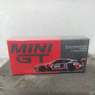 Mini GT/. 260 Bentley Continental GT3 5 Champion 2018 - Free Protector