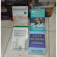 Economic Book Variants - BUSINESS by Vincent Gaspersz: MANAGERIAL ECONOMY, LEAN SIX SIGMA, BUSINESS 