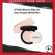 ETVOS Mineral Silky Veil Face Powder Finishing Powder SPF20 PA++ All Skin Types Pore Care【Direct fro