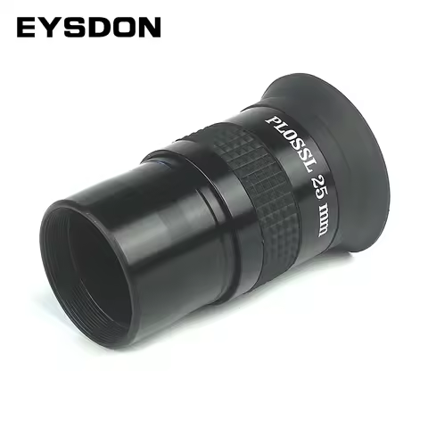 EYSDON Telescope Eyepiece 25mm Focal Length FMC 1.25" Plossl Lens